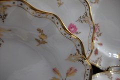 ROYAL CROWN DERBY ROYAL PINXTON ROSES A1155 -  SALAD PLATE    .....   http://jaapiesfinechinastore.com
