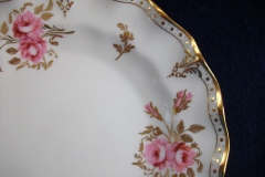 ROYAL CROWN DERBY ROYAL PINXTON ROSES A1155 -  SALAD PLATE    .....   https://www.jaapiesfinechinastore.com