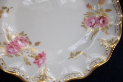 ROYAL CROWN DERBY ROYAL PINXTON ROSES A1155 -  SALAD PLATE    .....   https://www.jaapiesfinechinastore.com