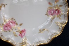 ROYAL CROWN DERBY ROYAL PINXTON ROSES A1155 -  SALAD PLATE    .....   http://jaapiesfinechinastore.com