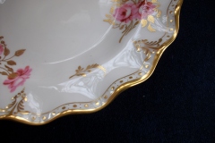 ROYAL CROWN DERBY ROYAL PINXTON ROSES A1155 -  SALAD PLATE    .....   https://www.jaapiesfinechinastore.com