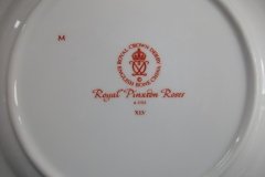 ROYAL CROWN DERBY ROYAL PINXTON ROSES A1155 -  SALAD PLATE    .....   http://jaapiesfinechinastore.com