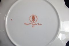ROYAL CROWN DERBY ROYAL PINXTON ROSES A1155 -  CAKE SERVING PLATE   .....   http://jaapiesfinechinastore.com