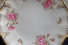 ROYAL CROWN DERBY ROYAL PINXTON ROSES A1155 -  CAKE SERVING PLATE   .....   http://jaapiesfinechinastore.com