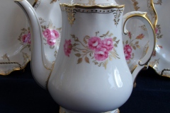 ROYAL CROWN DERBY ROYAL PINXTON ROSES A1155 -  COFFEE POT & LID    5 CUPPER  .....   https://www.jaapiesfinechinastore.com