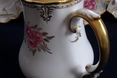 ROYAL CROWN DERBY ROYAL PINXTON ROSES A1155 -  COFFEE POT & LID    5 CUPPER  .....   http://jaapiesfinechinastore.com