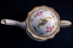 ROYAL CROWN DERBY ROYAL PINXTON ROSES A1155 -  COFFEE POT & LID    5 CUPPER  .....   http://jaapiesfinechinastore.com