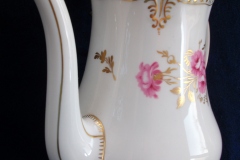 ROYAL CROWN DERBY ROYAL PINXTON ROSES A1155 -  COFFEE POT & LID    5 CUPPER  .....   https://www.jaapiesfinechinastore.com