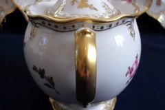 ROYAL CROWN DERBY ROYAL PINXTON ROSES A1155 -  COVERED SUGAR BOWL  .....   http://jaapiesfinechinastore.com