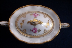 ROYAL CROWN DERBY ROYAL PINXTON ROSES A1155 -  COVERED SUGAR BOWL  .....   https://www.jaapiesfinechinastore.com