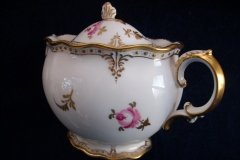 ROYAL CROWN DERBY ROYAL PINXTON ROSES A1155 -  COVERED SUGAR BOWL  .....   http://jaapiesfinechinastore.com