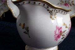 ROYAL CROWN DERBY ROYAL PINXTON ROSES A1155 -  CREAMER  10oz   .....   http://jaapiesfinechinastore.com