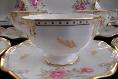 ROYAL CROWN DERBY ROYAL PINXTON ROSES A1155 - CUP & SAUCER   .....   https://www.jaapiesfinechinastore.com