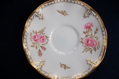 ROYAL CROWN DERBY ROYAL PINXTON ROSES A1155 - CUP & SAUCER   .....   https://www.jaapiesfinechinastore.com