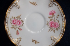 ROYAL CROWN DERBY ROYAL PINXTON ROSES A1155 - CUP & SAUCER   .....   https://www.jaapiesfinechinastore.com