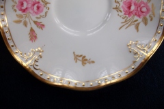 ROYAL CROWN DERBY ROYAL PINXTON ROSES A1155 - CUP & SAUCER   .....   https://www.jaapiesfinechinastore.com