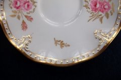 ROYAL CROWN DERBY ROYAL PINXTON ROSES A1155 - CUP & SAUCER   .....   http://jaapiesfinechinastore.com