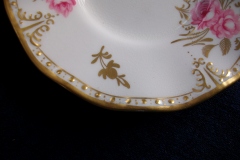 ROYAL CROWN DERBY ROYAL PINXTON ROSES A1155 - DEMI CUP & SAUCER   .....   https://www.jaapiesfinechinastore.com