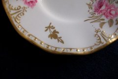 ROYAL CROWN DERBY ROYAL PINXTON ROSES A1155 - DEMI CUP & SAUCER   .....   http://jaapiesfinechinastore.com