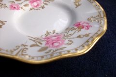 ROYAL CROWN DERBY ROYAL PINXTON ROSES A1155 - DEMI CUP & SAUCER   .....   http://jaapiesfinechinastore.com