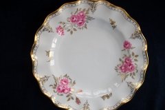 ROYAL CROWN DERBY ROYAL PINXTON ROSES A1155 -  DINNER  PLATE    .....   http://jaapiesfinechinastore.com