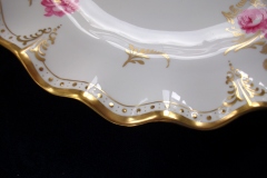 ROYAL CROWN DERBY ROYAL PINXTON ROSES A1155 -  DINNER  PLATE    .....   https://www.jaapiesfinechinastore.com