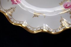 ROYAL CROWN DERBY ROYAL PINXTON ROSES A1155 -  DINNER  PLATE    .....   http://jaapiesfinechinastore.com