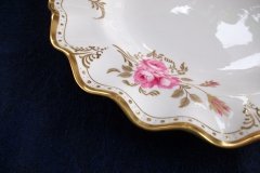 ROYAL CROWN DERBY ROYAL PINXTON ROSES A1155 -  DINNER  PLATE    .....   http://jaapiesfinechinastore.com