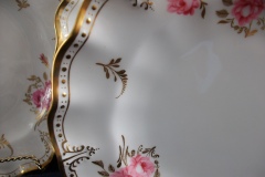 ROYAL CROWN DERBY ROYAL PINXTON ROSES A1155 -  LUNCH  PLATE    .....   https://www.jaapiesfinechinastore.com