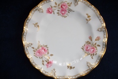 ROYAL CROWN DERBY ROYAL PINXTON ROSES A1155 -  LUNCH  PLATE    .....   https://www.jaapiesfinechinastore.com