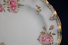 ROYAL CROWN DERBY ROYAL PINXTON ROSES A1155 -  LUNCH  PLATE    .....   https://www.jaapiesfinechinastore.com