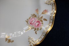ROYAL CROWN DERBY ROYAL PINXTON ROSES A1155 -  LUNCH  PLATE    .....   http://jaapiesfinechinastore.com