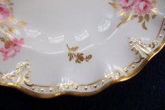 ROYAL CROWN DERBY ROYAL PINXTON ROSES A1155 -  LUNCH  PLATE    .....   http://jaapiesfinechinastore.com