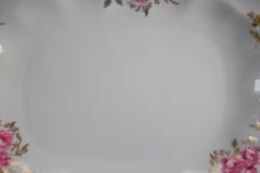 ROYAL CROWN DERBY ROYAL PINXTON ROSES A1155 -  SERVING PLATTER  13  1/8"    .....   https://www.jaapiesfinechinastore.com