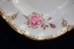 ROYAL CROWN DERBY ROYAL PINXTON ROSES A1155 -  SERVING PLATTER  13  1/8"    .....   https://www.jaapiesfinechinastore.com