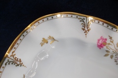 ROYAL CROWN DERBY ROYAL PINXTON ROSES A1155 -  SERVING PLATTER  13  1/8"    .....   https://www.jaapiesfinechinastore.com