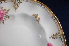 ROYAL CROWN DERBY ROYAL PINXTON ROSES A1155 -  SERVING PLATTER  13  1/8"    .....   https://www.jaapiesfinechinastore.com