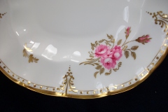 ROYAL CROWN DERBY ROYAL PINXTON ROSES A1155 -  SERVING PLATTER  13  1/8"    .....   https://www.jaapiesfinechinastore.com