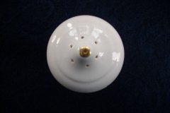 ROYAL CROWN DERBY ROYAL PINXTON ROSES A1155 -  SHAKER  7 HOLE  .....   http://jaapiesfinechinastore.com