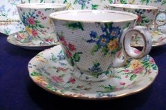 ROYAL WINTON QUEEN ANNE- CUP & SAUCER (RALEIGH )    ..... http://jaapiesfinechinastore.com
