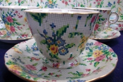 ROYAL WINTON QUEEN ANNE- CUP & SAUCER (RALEIGH )    ..... https://www.jaapiesfinechinastore.com