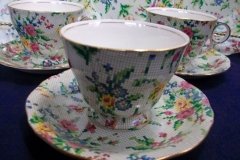 ROYAL WINTON QUEEN ANNE- CUP & SAUCER (RALEIGH )    ..... http://jaapiesfinechinastore.com