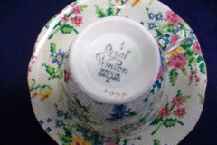 ROYAL WINTON QUEEN ANNE- CUP & SAUCER (RALEIGH )    ..... https://www.jaapiesfinechinastore.com