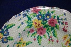 ROYAL WINTON QUEEN ANNE- DESSERT PIE PLATE 7 " ..... http://jaapiesfinechinastore.com