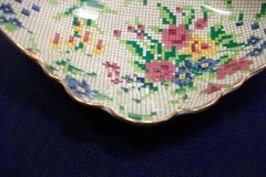 ROYAL WINTON QUEEN ANNE- SWEET MEAT DISH 5 5/8" (DIAMOND)   .....   http://jaapiesfinechinastore.com