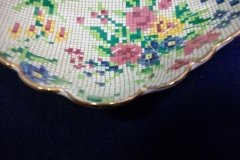 ROYAL WINTON QUEEN ANNE- SWEET MEAT DISH 5 5/8" (DIAMOND)   .....   http://jaapiesfinechinastore.com