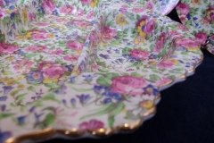 ROYAL WINTON SUMMERTIME- 3 PART RELISH DISH  (MARINA)  ..... http://jaapiesfinechinastore.com