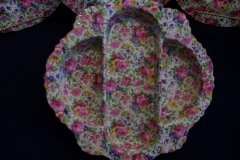 ROYAL WINTON SUMMERTIME- 3 PART RELISH DISH  (MARINA)  ..... http://jaapiesfinechinastore.com