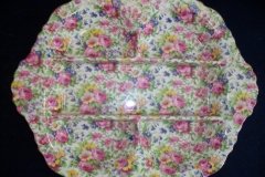 ROYAL WINTON SUMMERTIME-  5 PART HORS D'OEUVRE DISH ..... http://jaapiesfinechinastore.com