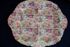 ROYAL WINTON SUMMERTIME-  5 PART HORS D'OEUVRE DISH ..... http://jaapiesfinechinastore.com